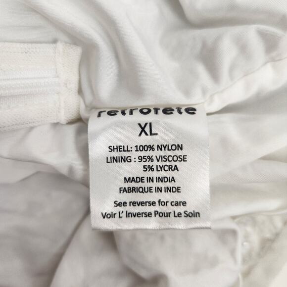 Retrofete Carnegie Sequin Dress in Crystal White Size XL NWT Beaded - Picture 12 of 13